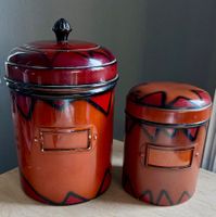 2 x antike KNORR Blechdose dekorativ