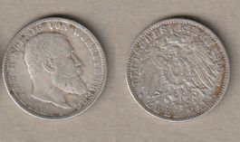 Württemberg, 2 Mark 1906