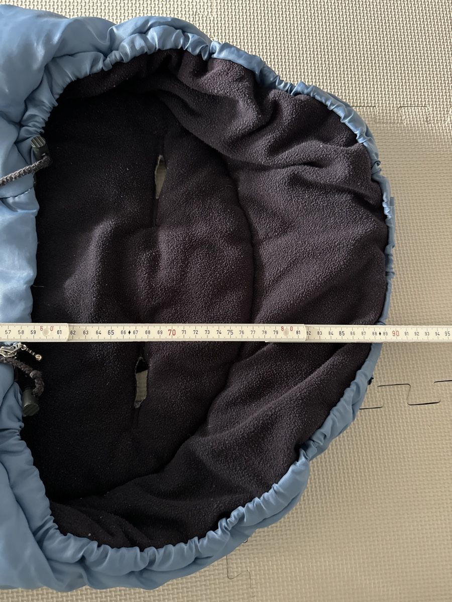 Odenwälder Sacchi a pelo: Winterfusssack Odenwälder BabyNest blau – Usato da Zürich venduto da Petrui 2