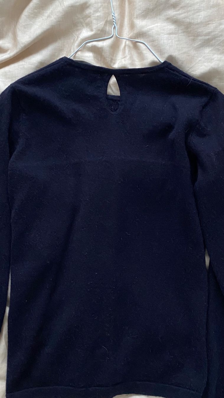 Tara Jarmon Maglioni & Felpe: Tara Jarmon Designer Pullover S blau Wolle und Kashmir – Usato da Thalwil venduto da olh_7cpg 5