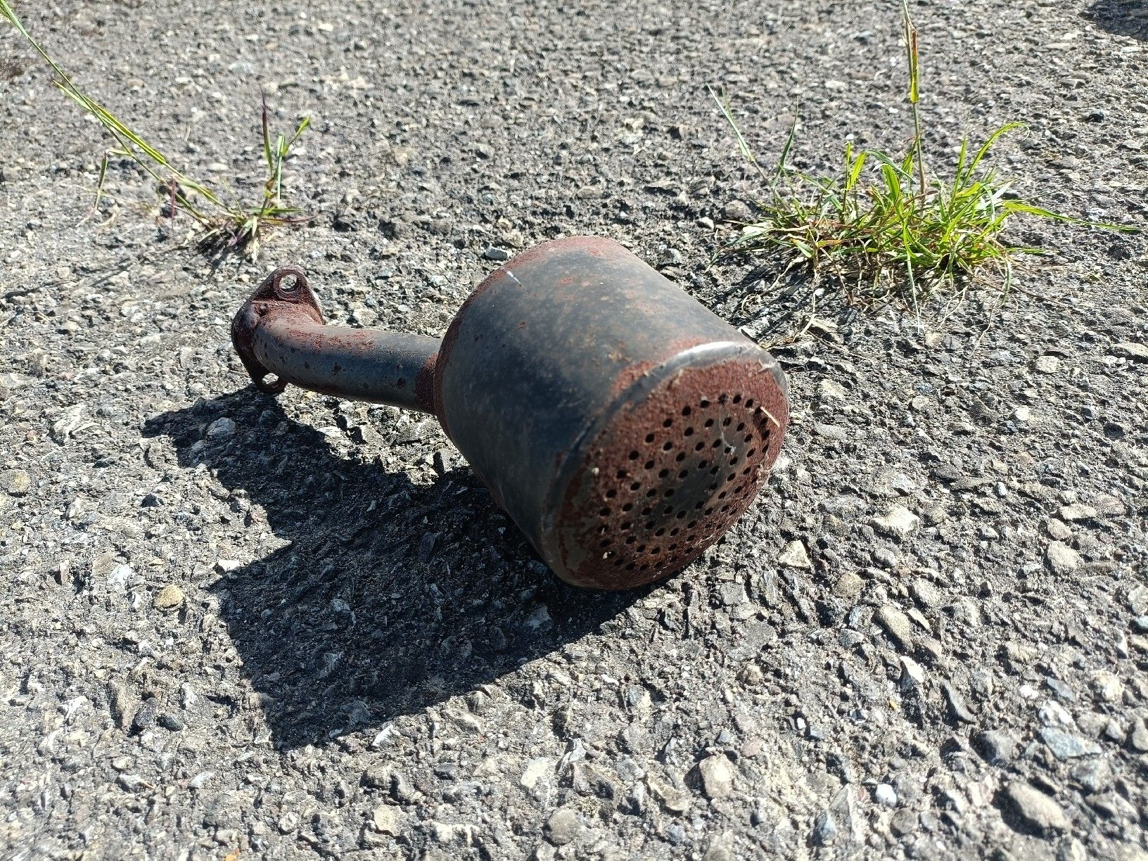 Auspuffanlagen: Auspuff zu Mag motor  – Gebraucht aus Gams von Hufschmiedth