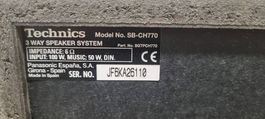 TECHNICS SB-CH770