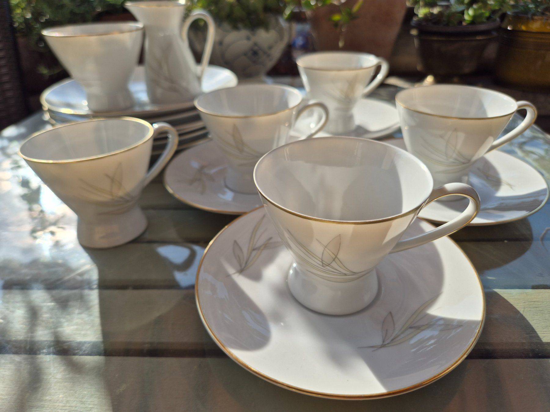 Rosenthal Geschirrsets: Kaffeeservice Rosenthal "Gräser, "Form 2000, Design 50er – Gebraucht aus Bern von aronari 3