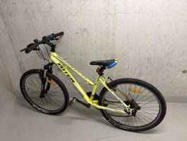 Mountainbike Totem Camille gelb guter Zustand
