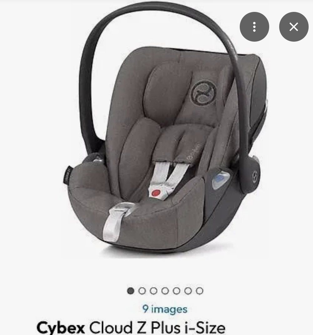 Cybex Seggiolini per auto: Cybex Cloud Z i-Size Babyschale mit Liegefunktion – Usato da Riehen venduto da Ulli-verkauf 1