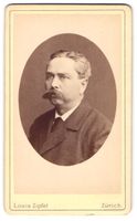 Fotografie Louis Zipfel, Zürich, Herr i