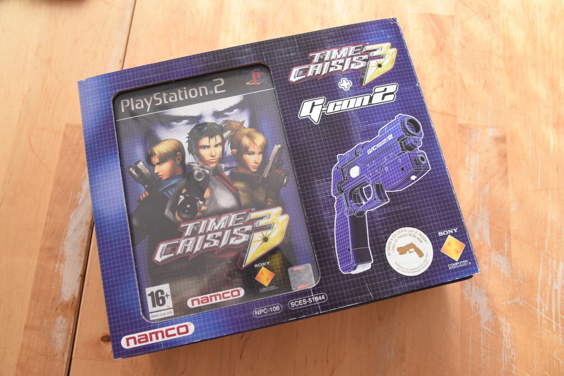 Spiele: Time Crisis 3 + G-Con2 (CIB) – Gebraucht aus Frenkendorf von