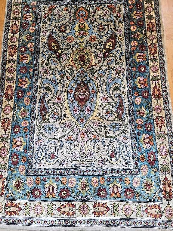 Tappeti: Wunderschöner echt originaler Hereke Seidenteppich 60x100 Cm – Usato da Kriens venduto da atlas2014 3