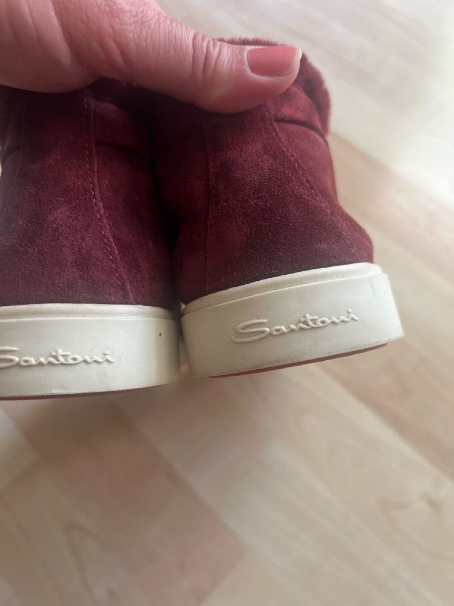 Santoni Scarpe da donna: Santoni Mokassins Gr. 37 mit warmem Futter  – Usato da Olten venduto da AtelierSecondhand23 4