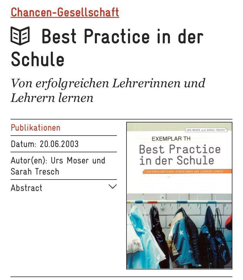 Bücher: best practice in der schule – Neu und originalverpackt aus Gerlikon von mutzli1 1