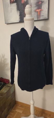 Just Cashmere Kapuzenjacke 100 Prozent Kaschmir gr.S