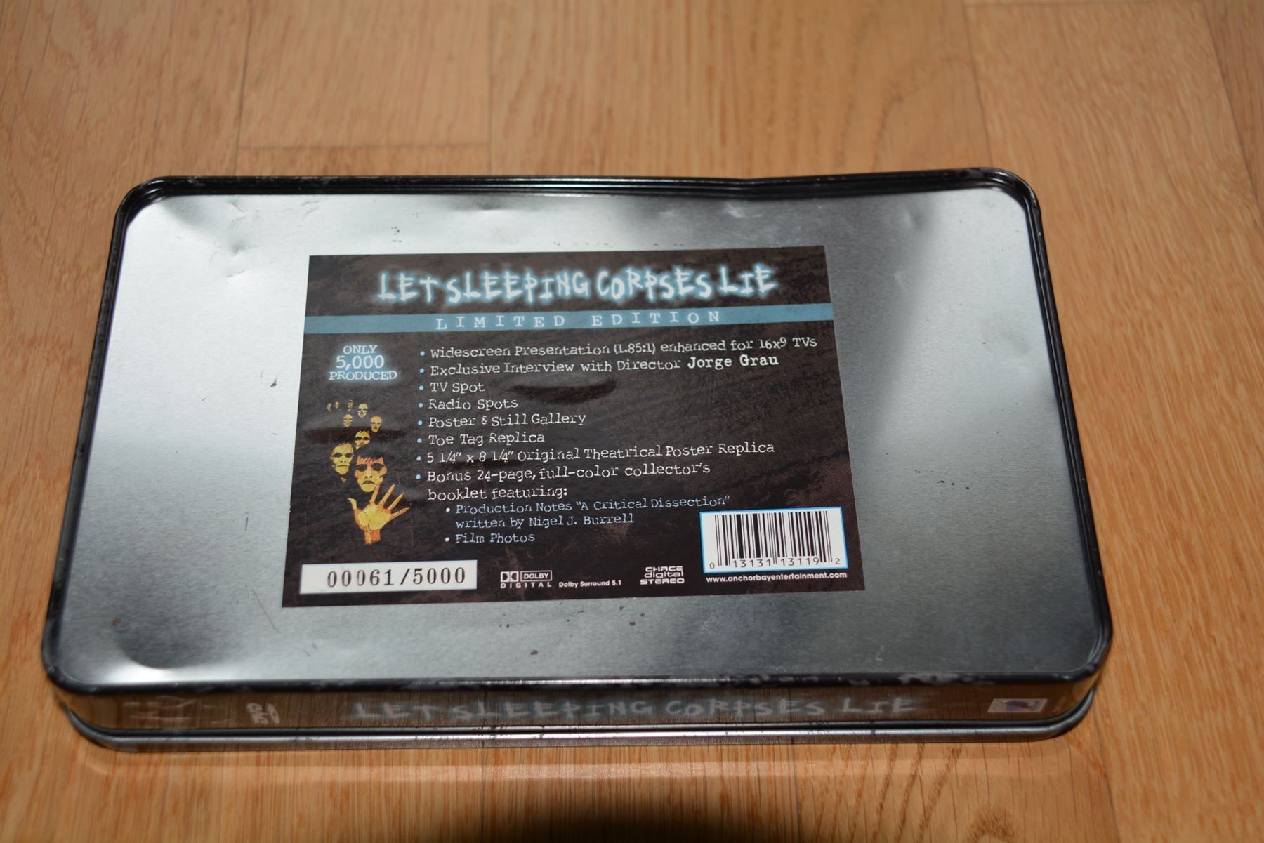 Tutti i DVDs: Rar: Let Sleeping Corpses Lie Limited!!! – Usato da Biel/Bienne venduto da Secondhand_Shop 3