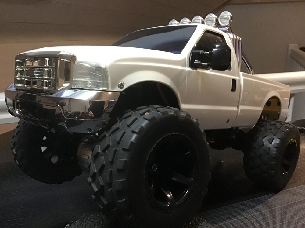 Paraurti Anteriore In Alluminio Per Tamiya F350 F-350 Hi-Lift Scala 1:10 – InetRC