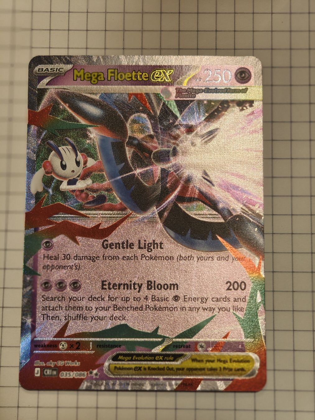 Pokémon Carte collezionabili: Mega Floette EX 035/086 EN – Nuovo (secondo la descrizione) da Therwil venduto da Cordachu_Trade