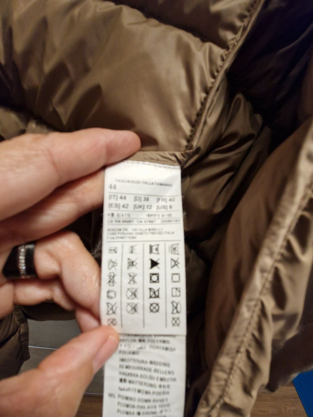Benetton Cappotti: Daunen Mantel Soft Light Benetton Gr. 38 – Usato da Davos-Dorf venduto da Bpelikan 3