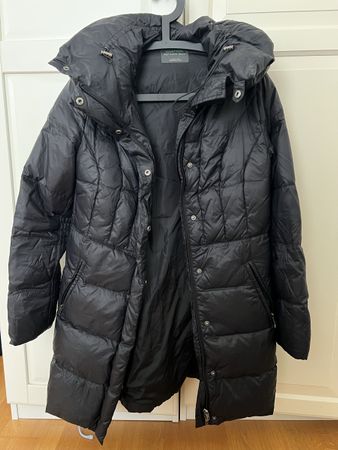 Benetton Padded Down Winter black Coat
