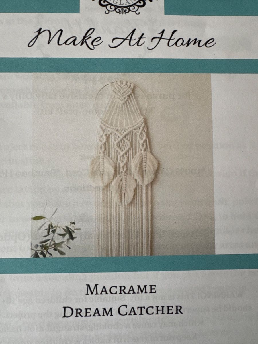 Kit bricolage: DIY Makramee Traumfänger Set - Neu & OVP – Nuovo e nell'imballaggio originale da Seuzach venduto da CarmelinaFerraris 1
