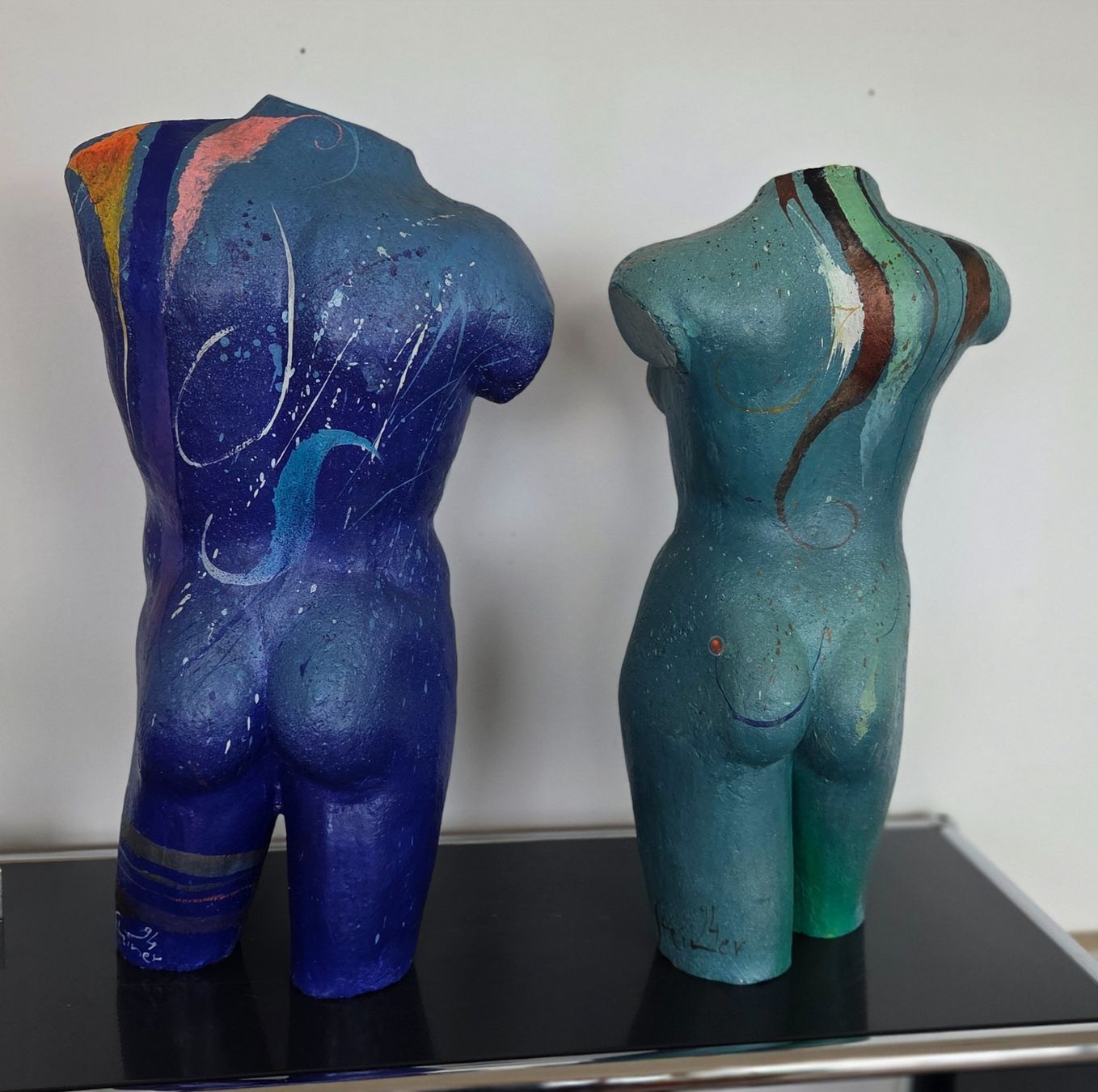 Statuette: 2 Torso Dekofiguren – Usato da Kottwil venduto da Gogii 2