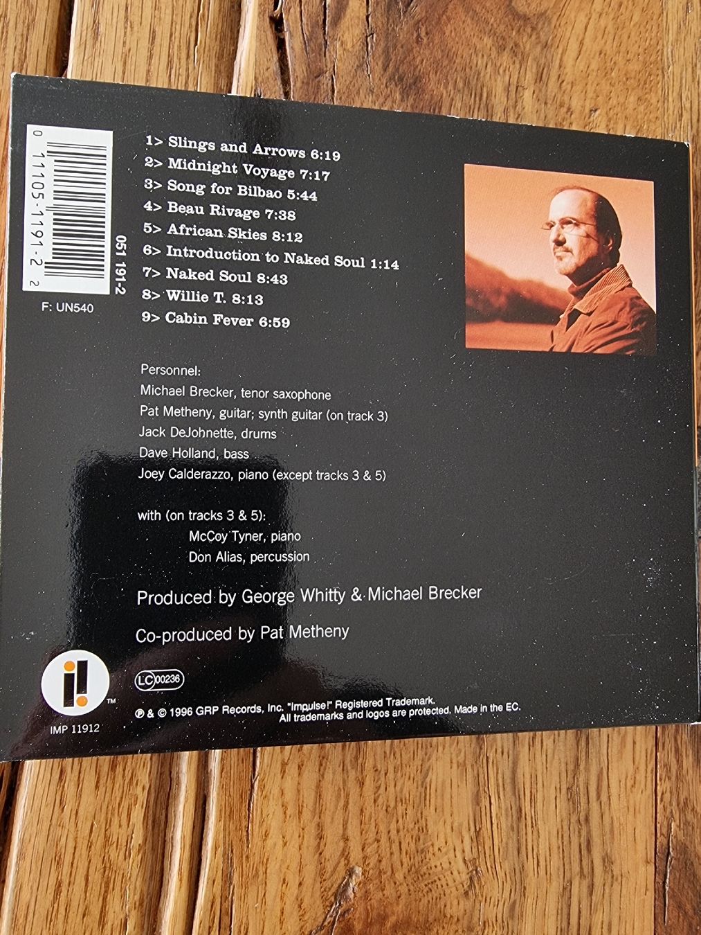 CDs: MICHAEL BRECKER TALES FROM THE HUDSON – Neu (gemäss Beschreibung) aus Zofingen von Tinpan 4