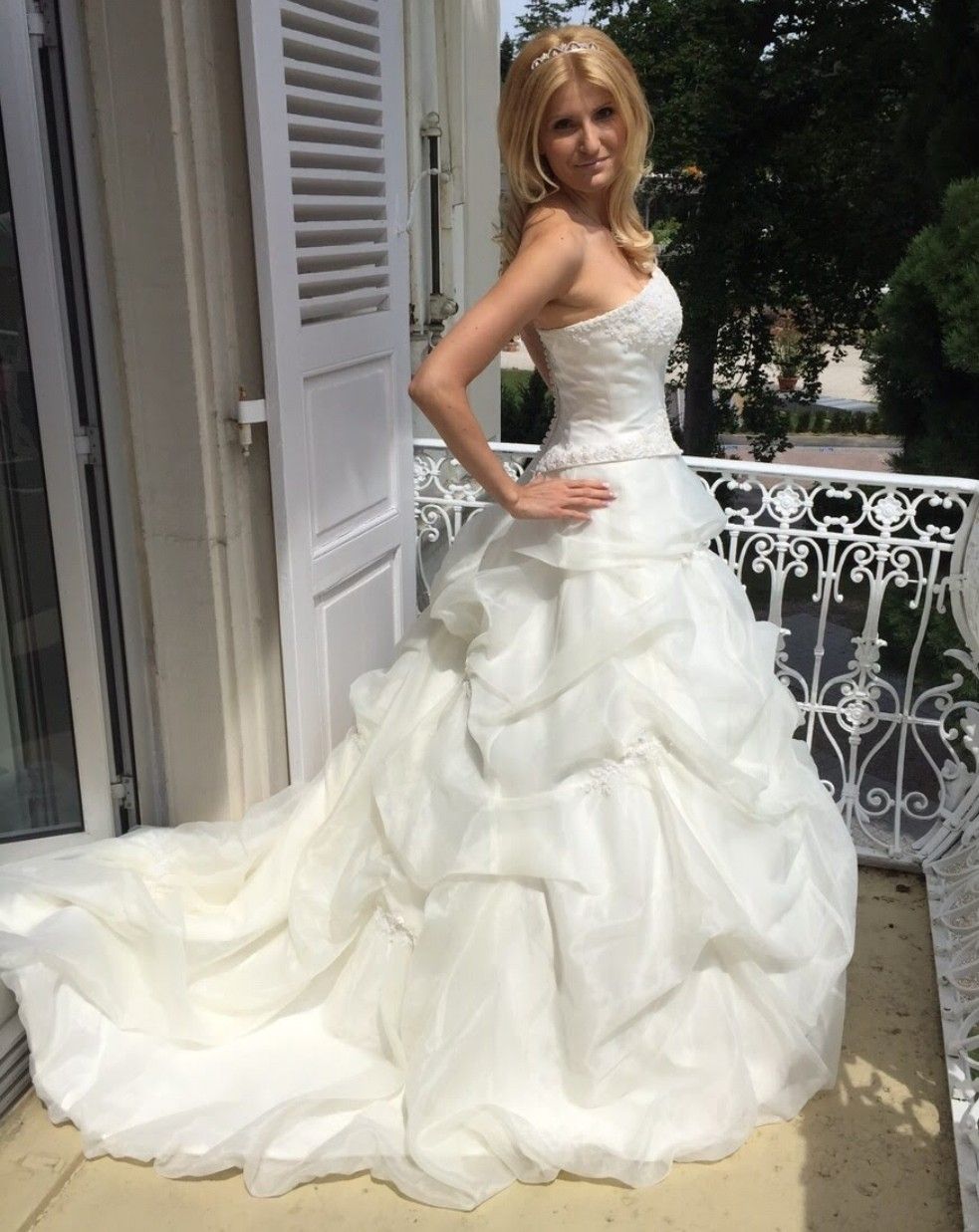 Kleider: Hochzeitskleid, ecru, Chez janine – Gebraucht aus Meilen von Aphrodite87 4