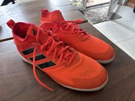 Adidas Fussballschuhe orange Grösse 43.5 guter Zustand