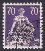 Dienstmarke BIT SBK-Nr. 19z (geriffeltes Papier 1936-1937)