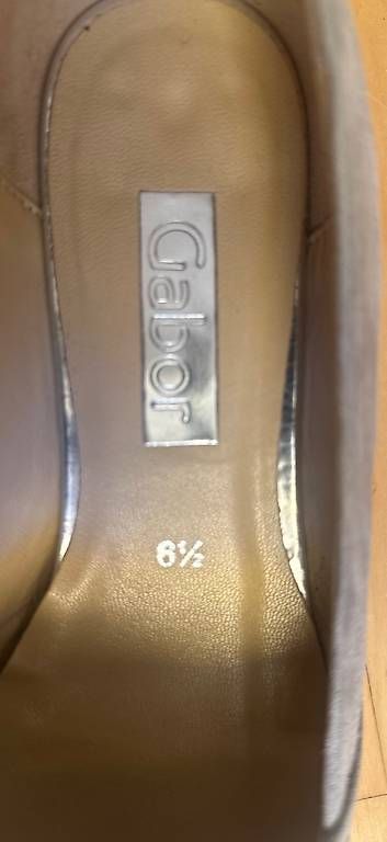 Scarpe da donna: GABOR Pumps hellgrau mit Glitzer Gr.39/40 – Nuovo e nell'imballaggio originale da Basel venduto da Findus78 4