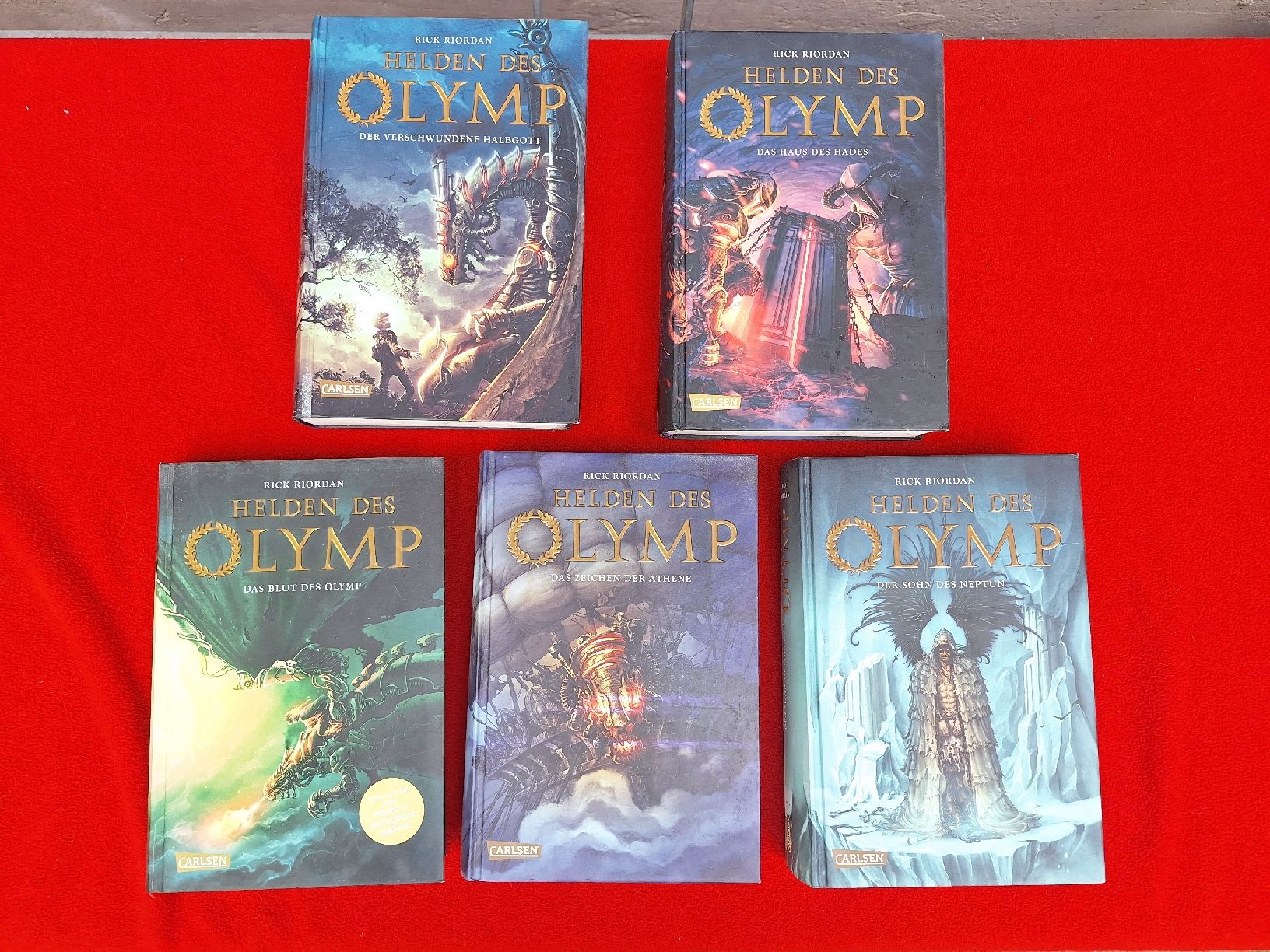 Libri: Div. Helden des Olymp - Rick Riordan – Usato da Ipsach venduto da nik_6hkj