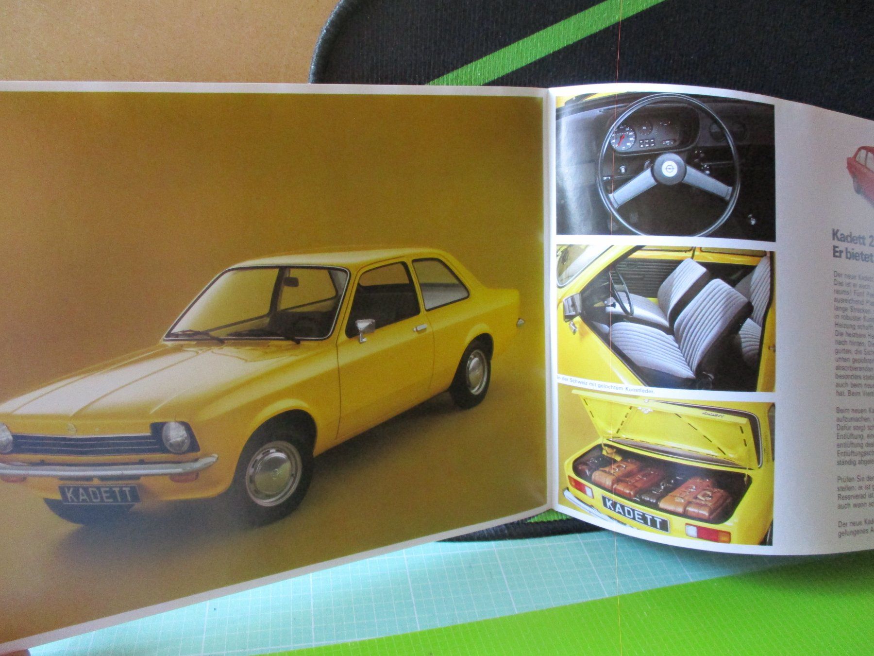 Opel Documenti: Opel  Kadett Prospekt 1973 – Usato da Ottikon Gossau ZH venduto da hokuspokus 3
