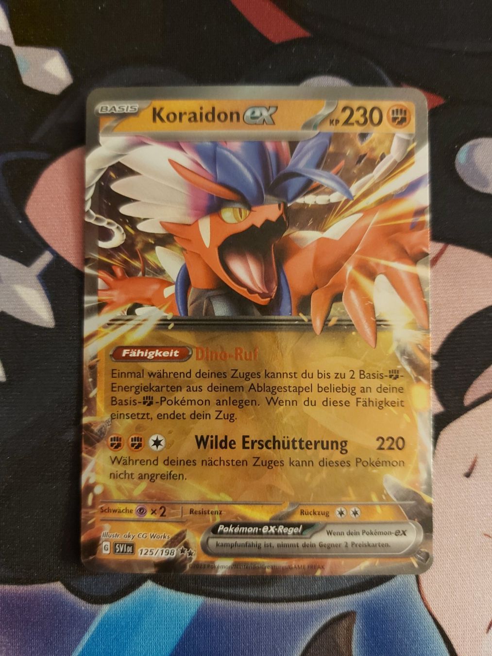 Pokémon Sammelbilder & Trading cards: Koraidon EX #125 SVI DE – Gebraucht aus Biasca von Sara_Poke123