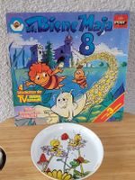 LP und Kinderteller Biene Maja Vintage 