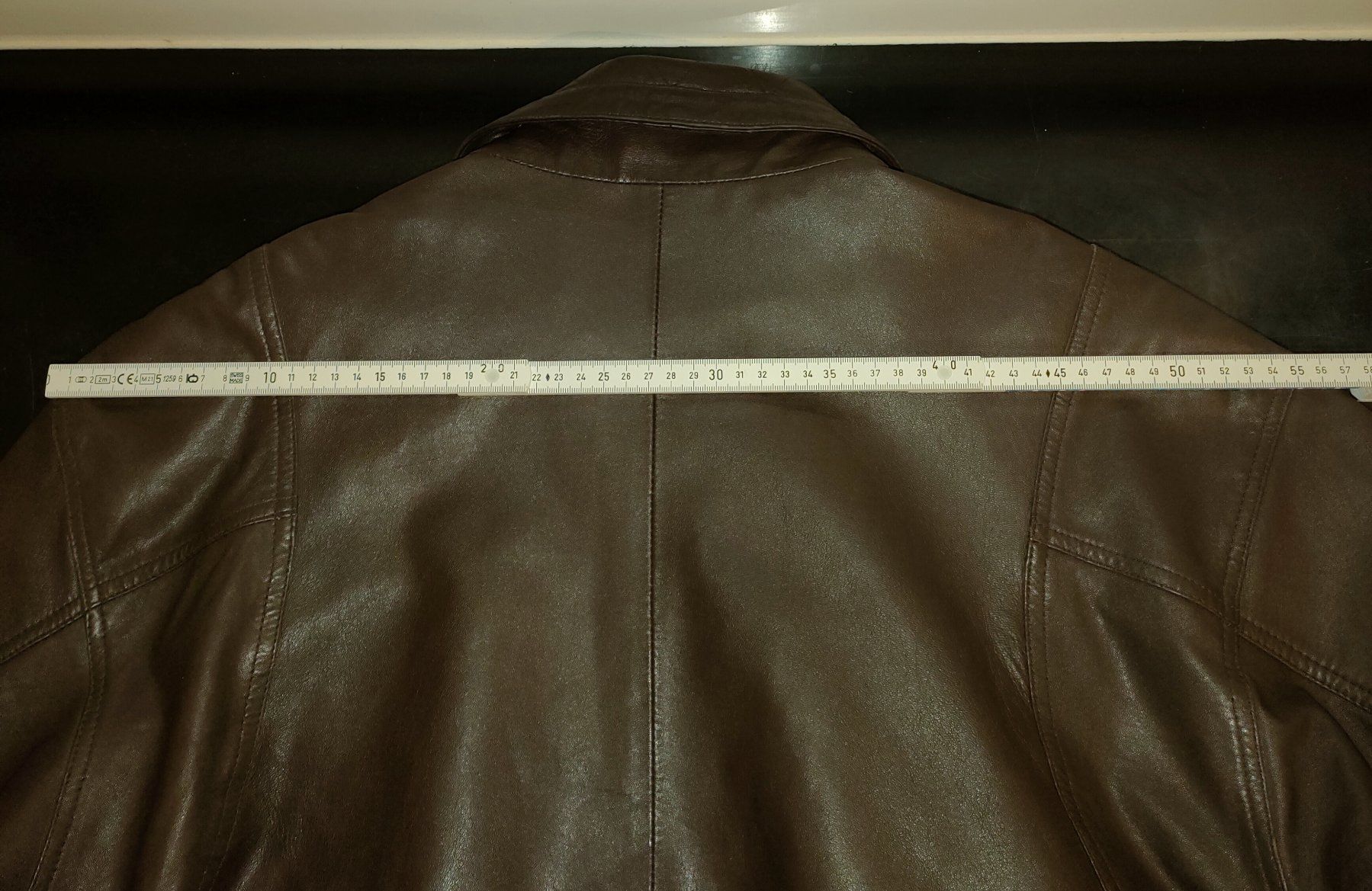 Giacche: Herren Lederjacke, Braun, Grösse M sehr guter Zustand! – Usato da Speicher venduto da Indigoblau_3 8