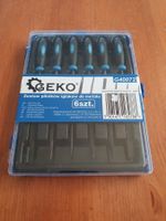 Nadelfeilen Set von Geko, 6-teilig, Top!