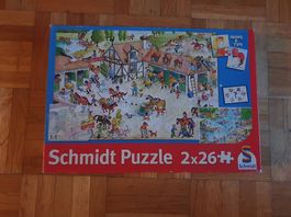 Anne & Tim Puzzle von Schmidt 2 x 26 (3+)