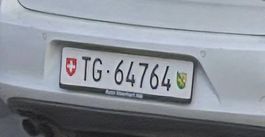 Exklusives Thurgauer Kontrollschild zu verkaufen: TG 64764
