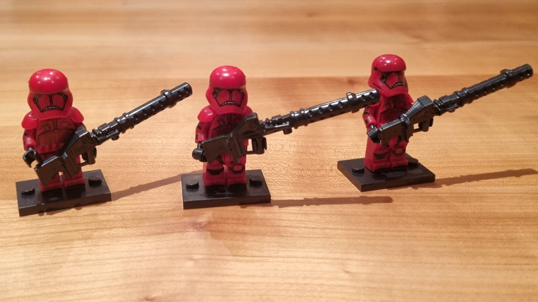 Star Wars Jouets: 3 x Red Mist Storm Trooper (rot) – Neuf (Voir description) à Bure par chap981 2