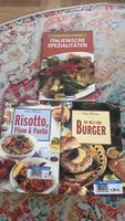 3 Kochbuecher Italienisch Risotto Burger gebraucht