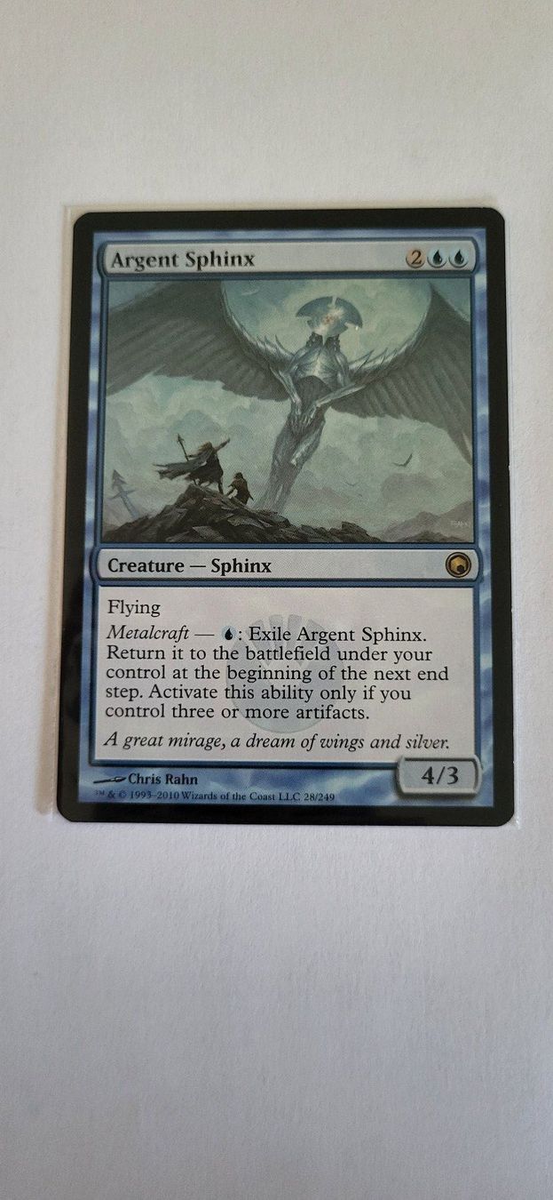 Magic The Gathering Carte collezionabili: MTG - Argent Sphinx – Usato da Münsingen venduto da Heroism2010