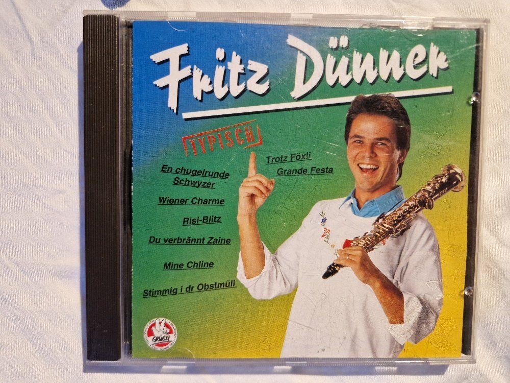 CDs: Fritz Dünner: Typisch - Vergriffen! – Gebraucht aus Brittnau von Zibu