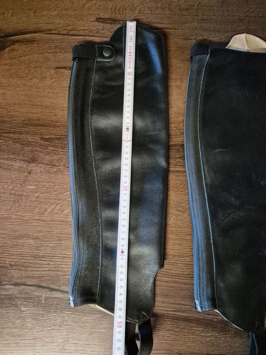 Gamaschen & Bandagen: Chaps Stiefelschaft Leder XL – Gebraucht aus Meggen von Orrinka20 3