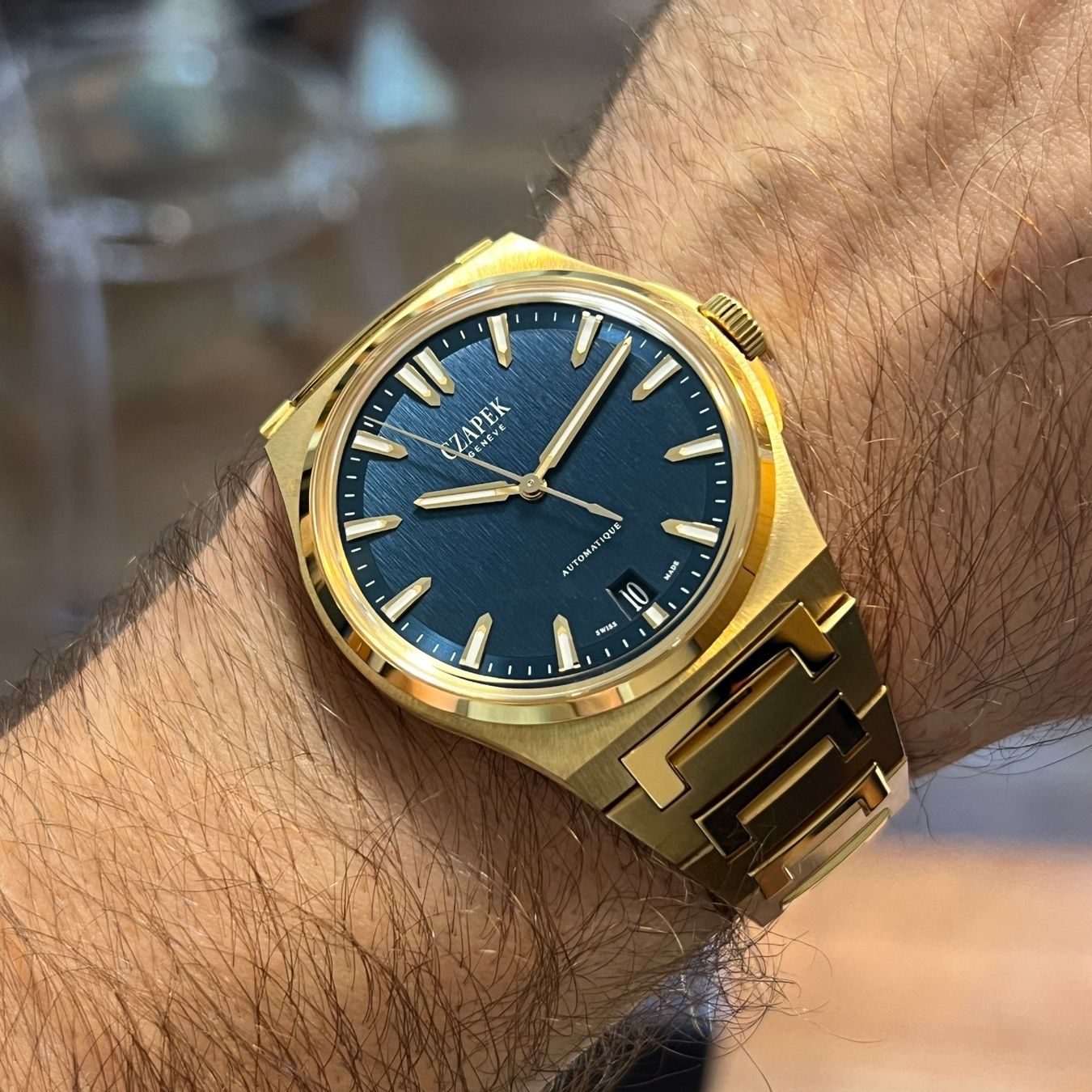 Orologi: Czapek Antarctique Mount Erebus Aqua Blue Full Set 2N-DEEP – Usato da Carouge GE venduto da Watchaser 3