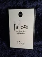 Parfüm Muster J'adore Dior Eau de Parfum Infinissime 