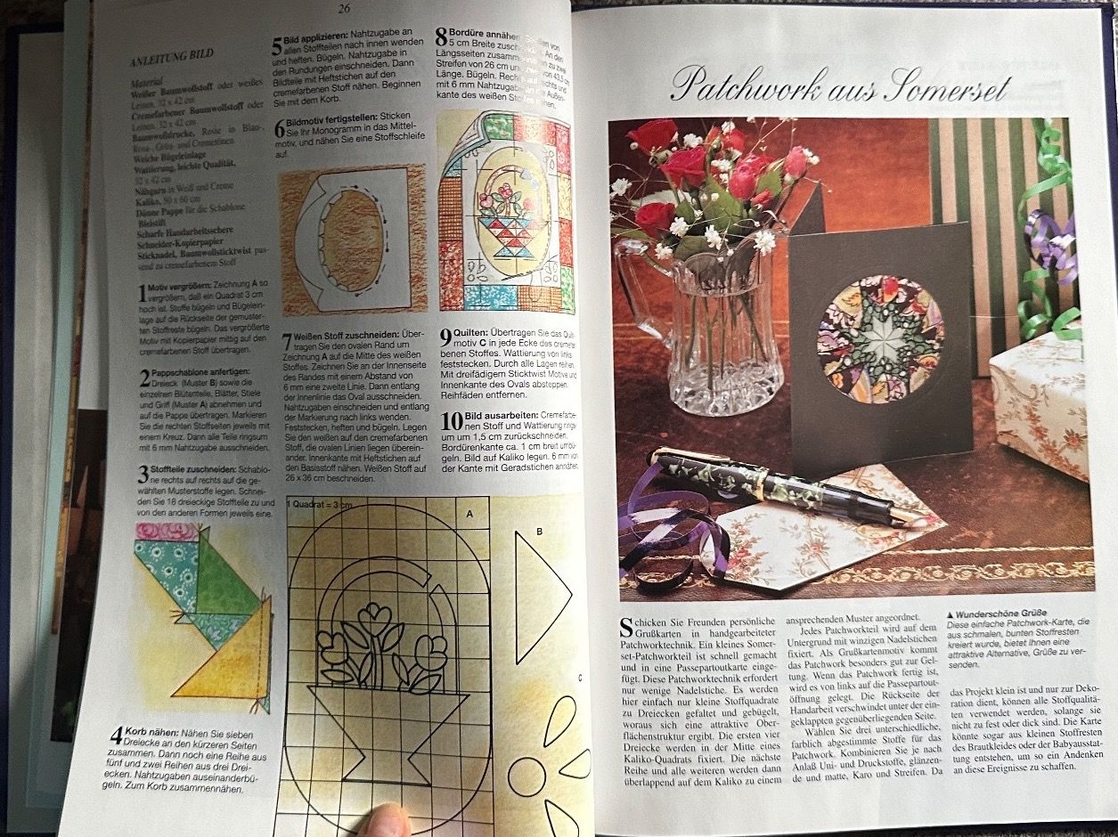 Libri: Quilten & Patchwork mein Hobby 60 Seiten – Usato da Buchs SG venduto da Billikatze5 4