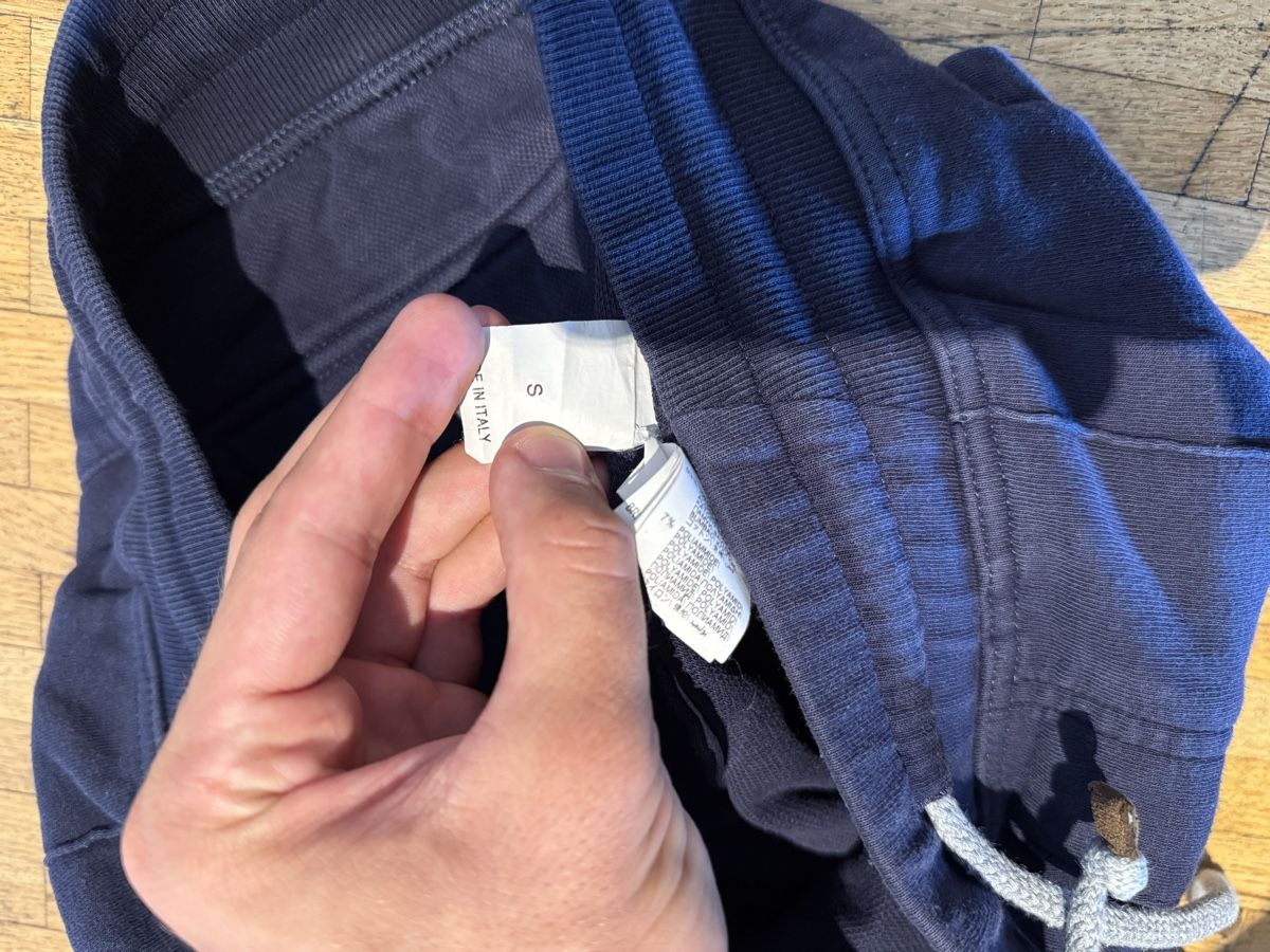 Brunello Cucinelli Hosen: Brunello Cucinelli Sweatpants Navy – Gebraucht aus Genève von SG_73 2