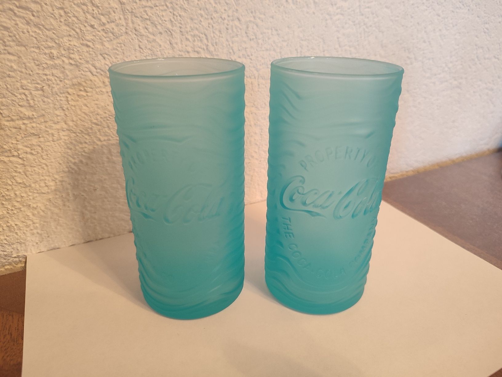 Bicchieri: 2x Verre Coca-Cola McDelivery 2025 – Usato da Bougy-Villars venduto da Vogue