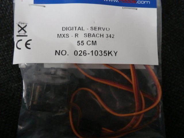 Modellismo RC: Digital Servo MXS-R SBACH 342 – Nuovo e nell'imballaggio originale da Würenlingen venduto da Delfinli1