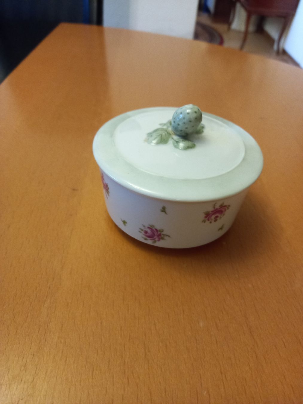 Zuccheriere: Antik Handgemalt Langenthal Dekel Dose – Usato da Bern venduto da Imamrashed 1