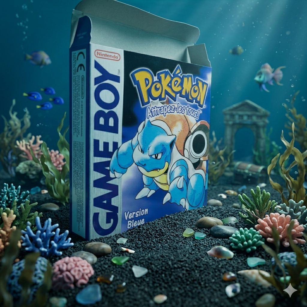 Pokémon Giochi: Pokémon Version Bleue sur Game Boy VF – Nuovo (secondo la descrizione) da Monthey venduto da tom_cp92