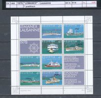 1978 "LEMANEX - Lausanne, ** postfrisch