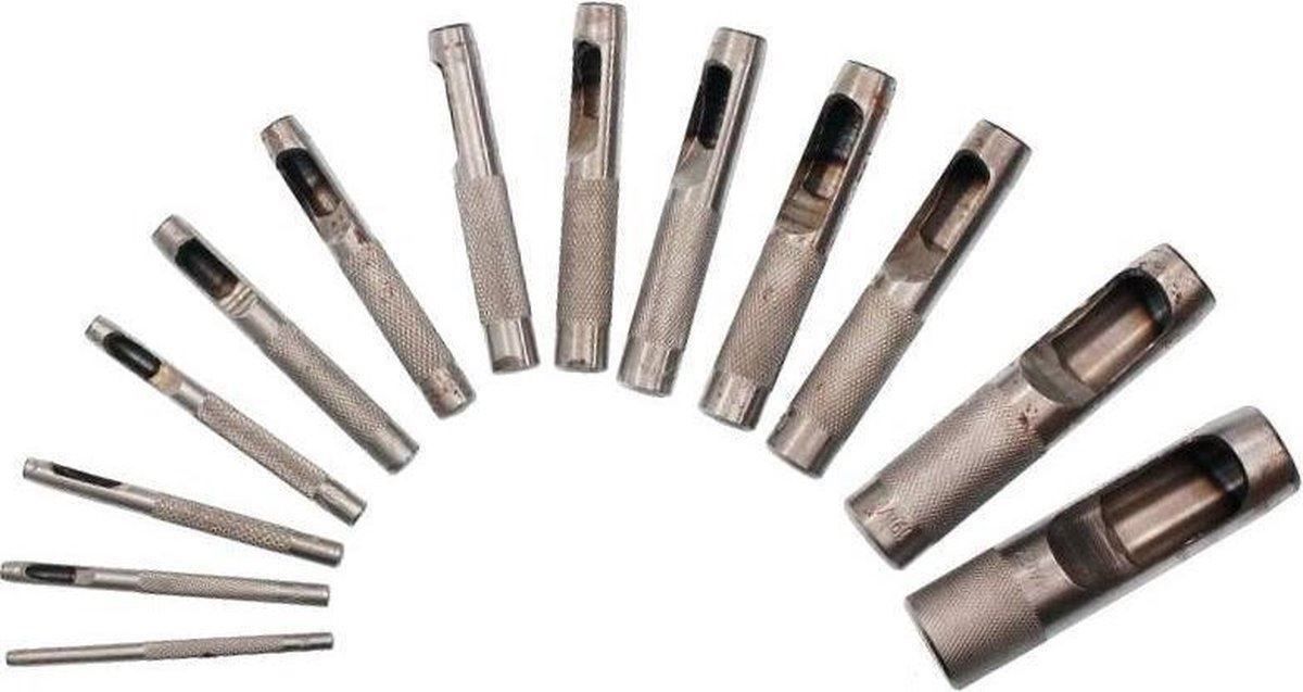 Tutti gli attrezzi: 12teil. Locheisen / Stanzer Set 2-16mm – Nuovo e nell'imballaggio originale da St. Gallen venduto da schnaeppchen-preise 1